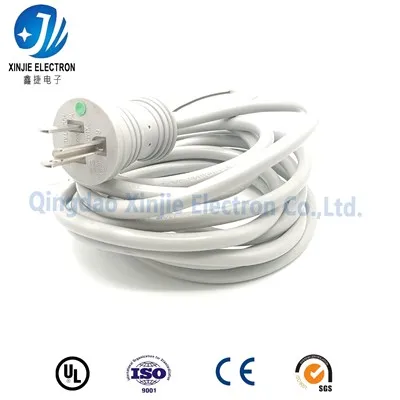 Cabo de alimentação de ponto verde de grau hospitalar